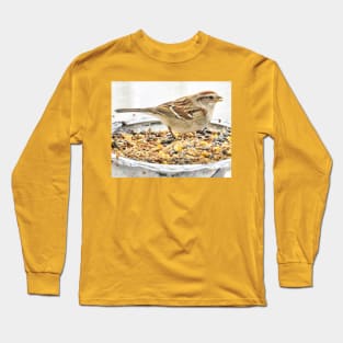 Silver Banquet Sparrow Long Sleeve T-Shirt